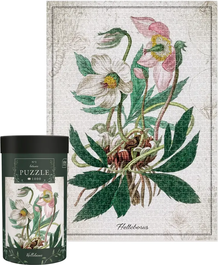 puzzle botanic: čemeřice 1000 dílků