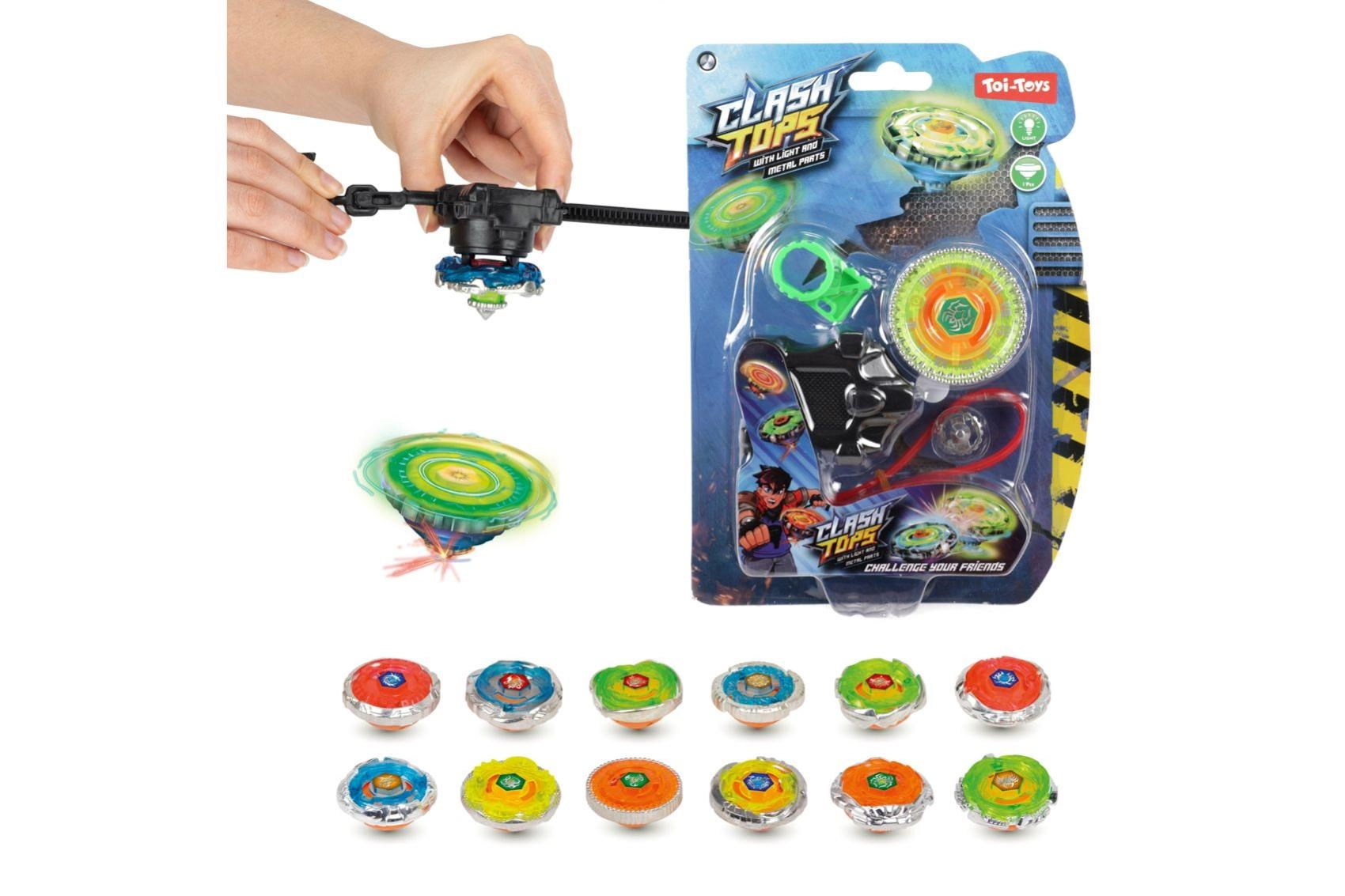 Mechanický gyroskop s LED osvětlením