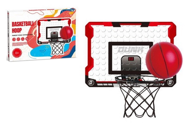Dětská basketbalová tabule se stojanem a míčem
