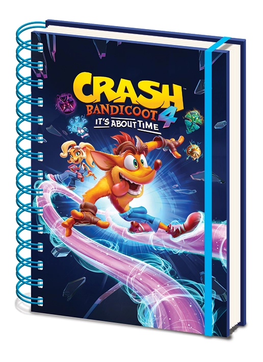Bandicoot Kroužkový zápisník A5 Crash
