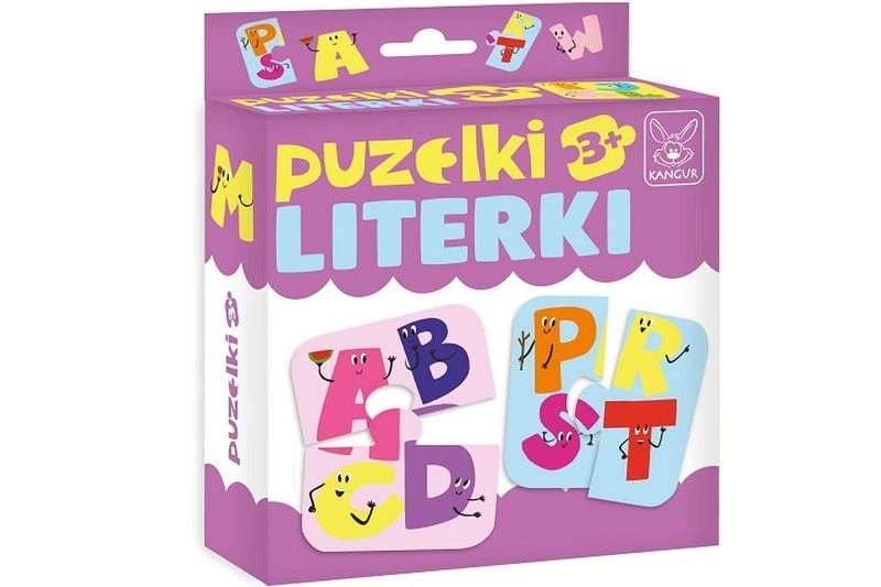 Puzzelki literky 3+