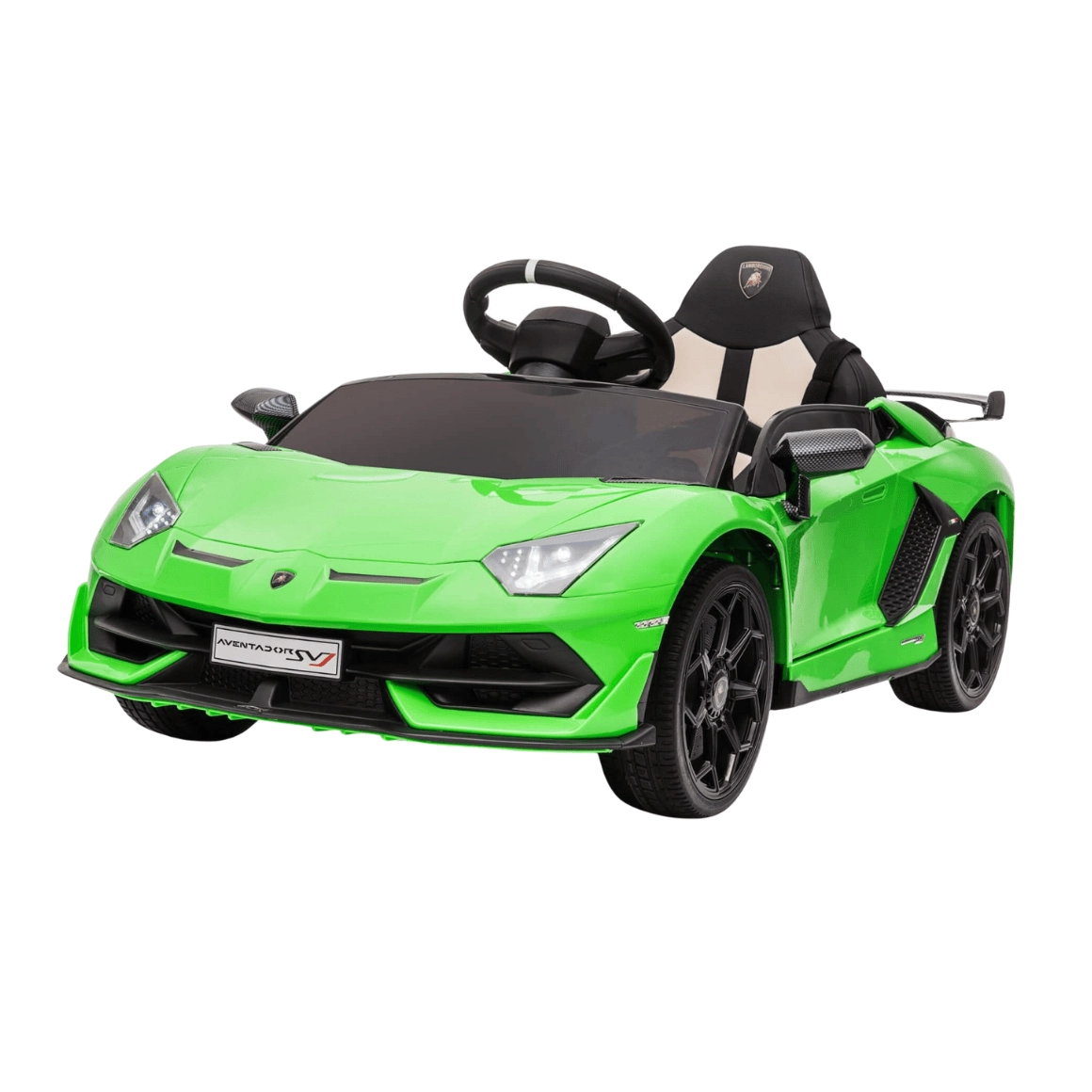 Dětské elektrické auto Lamborghini, zelené