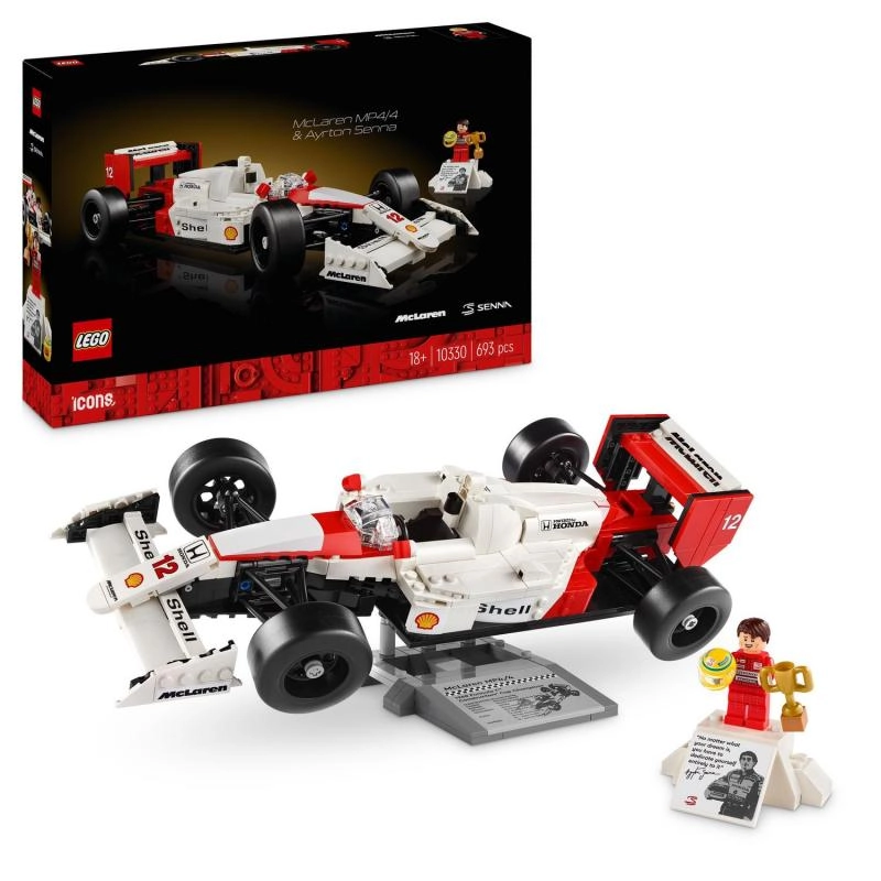 Levně LEGO® Icons 10330 McLaren MP4/4, Ayrton Senna
