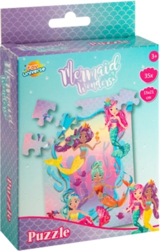 Puzzle Mořské panny 35 dílků