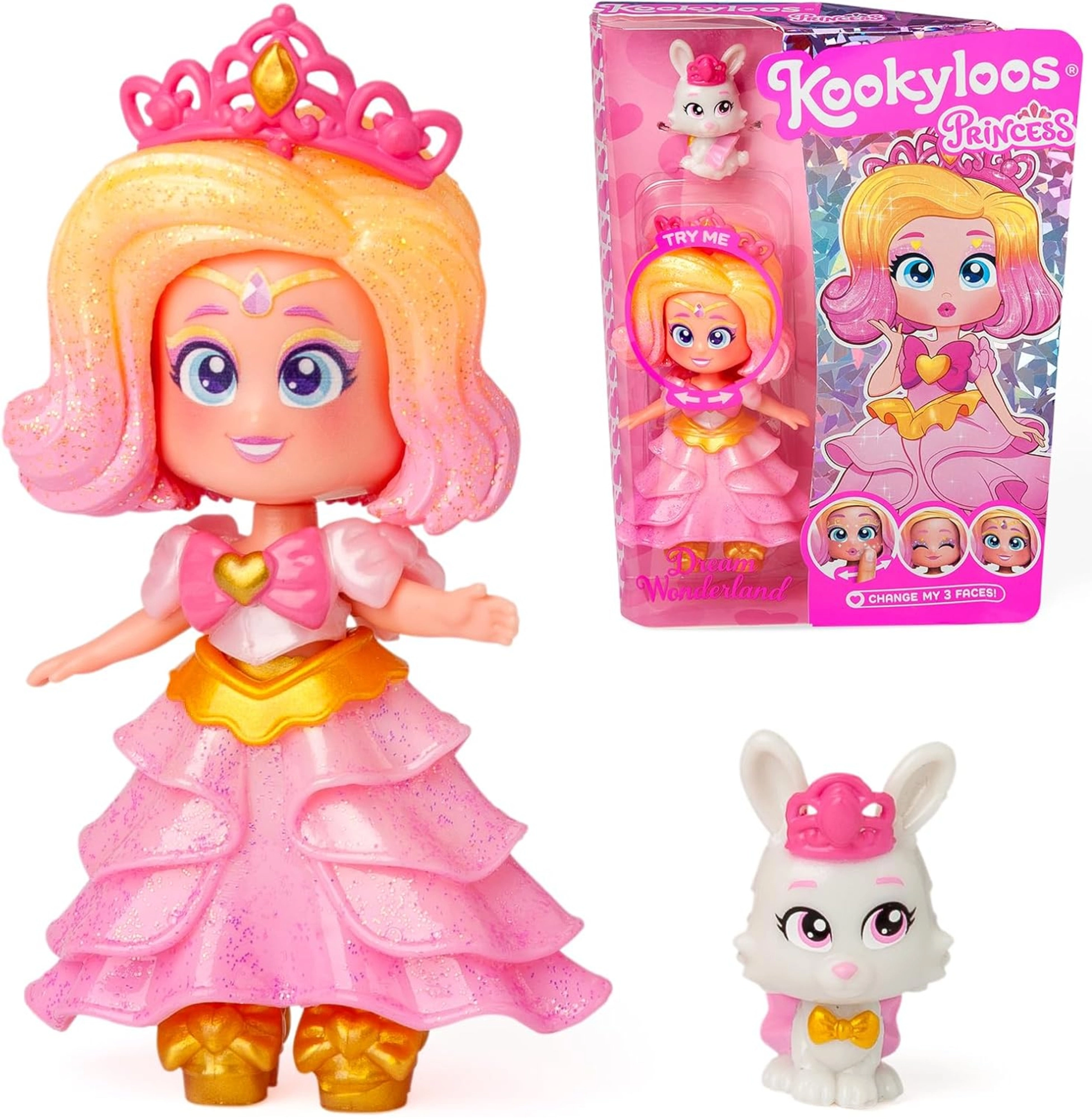 KookyLoos figurka Princess Dream Wonderland s doplňky