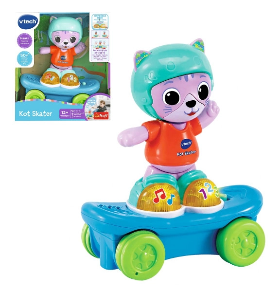 Kočka na skateboardu VTech
