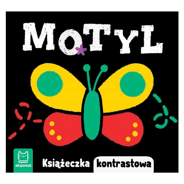 Levně Motýl – kontrastní knížka pro miminka