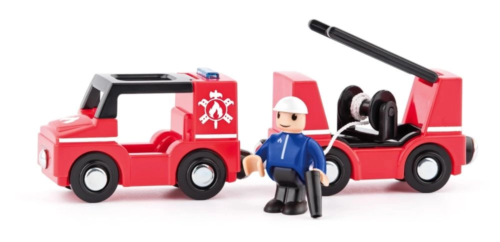 Levně Hasičské auto s žebříkem