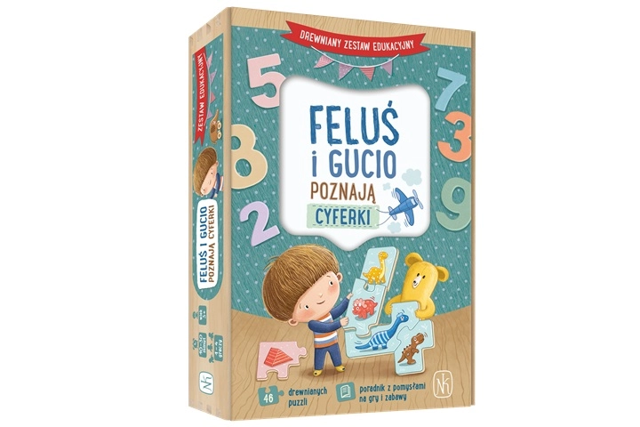 Feluś i Gucio poznají číslice