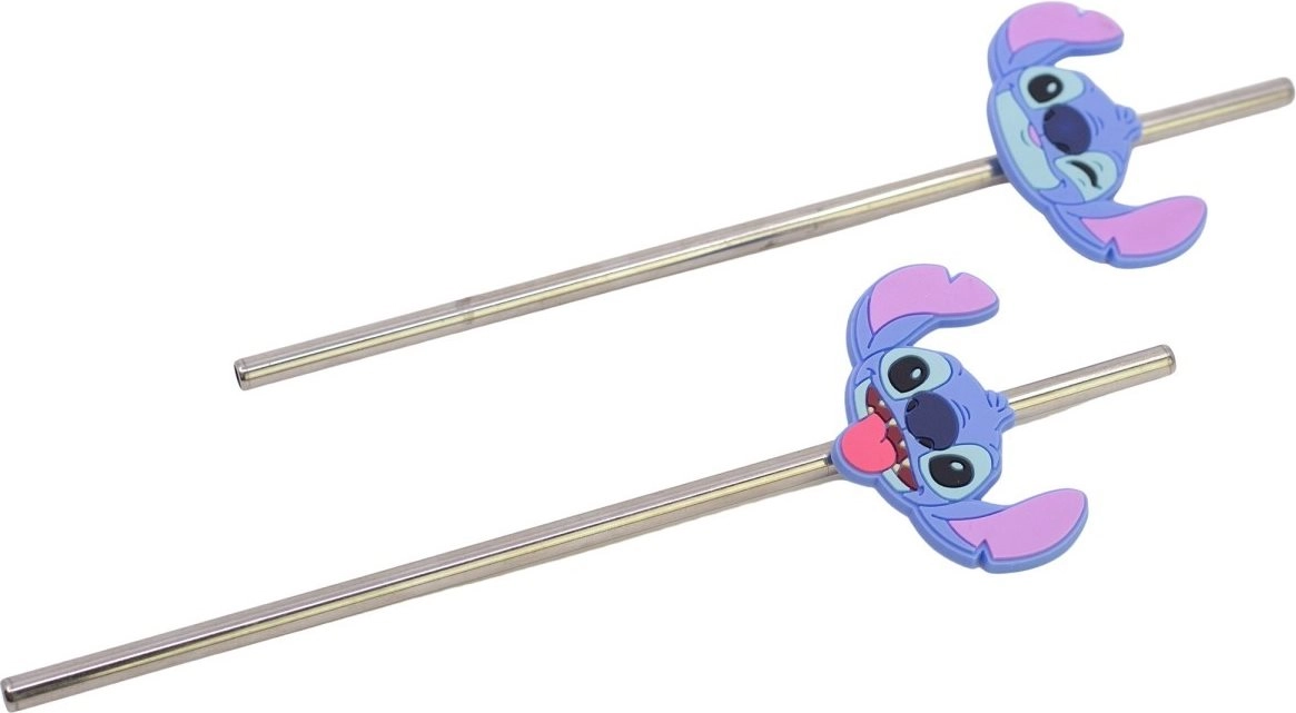 Stor sada nerezových brček Stitch - 2 ks