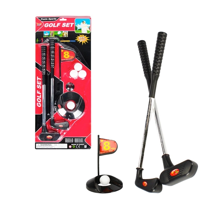 Dětský plastový mini golf set s míčky