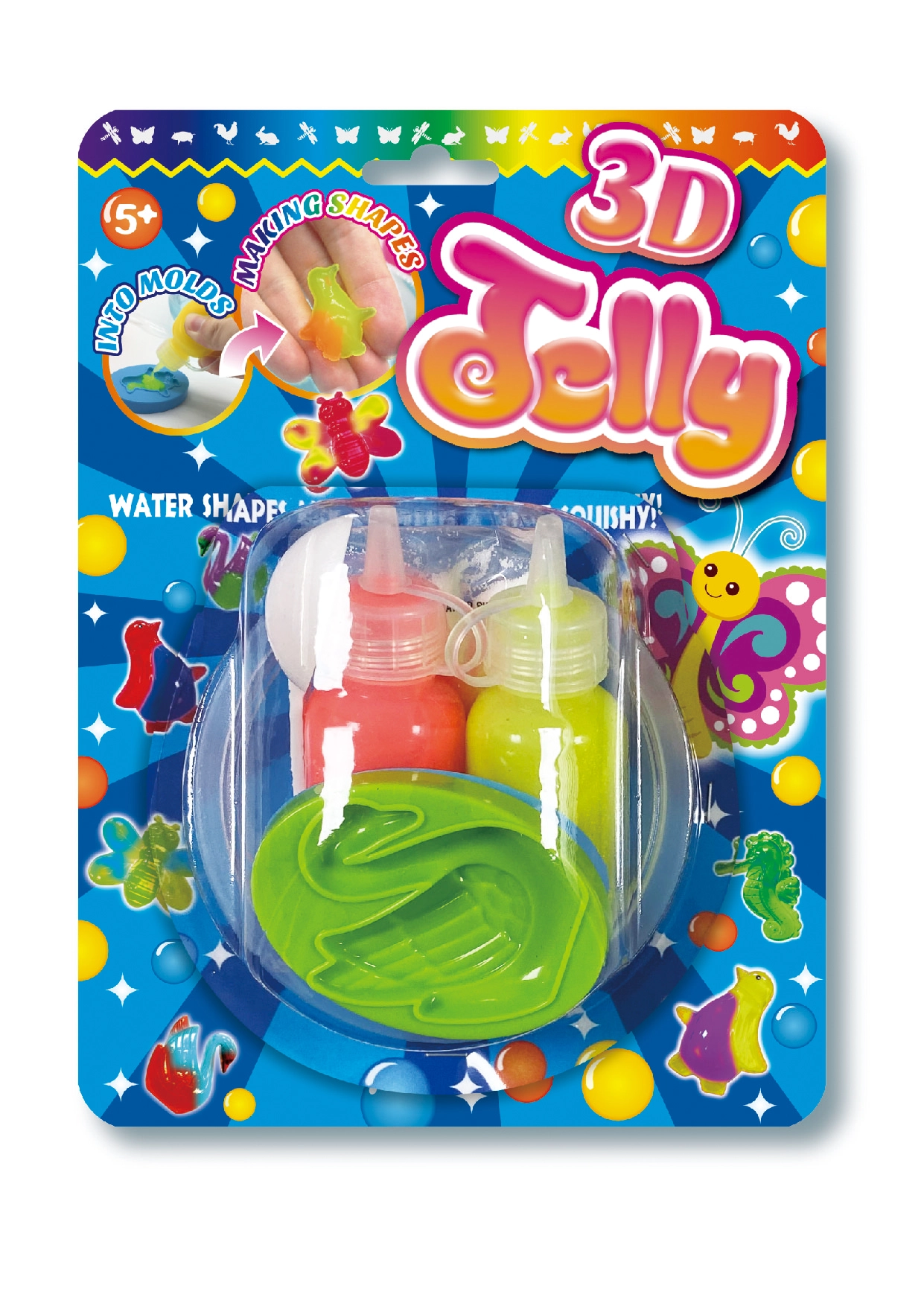 Želé 3D modelovací hmota – malá sada Sparkys