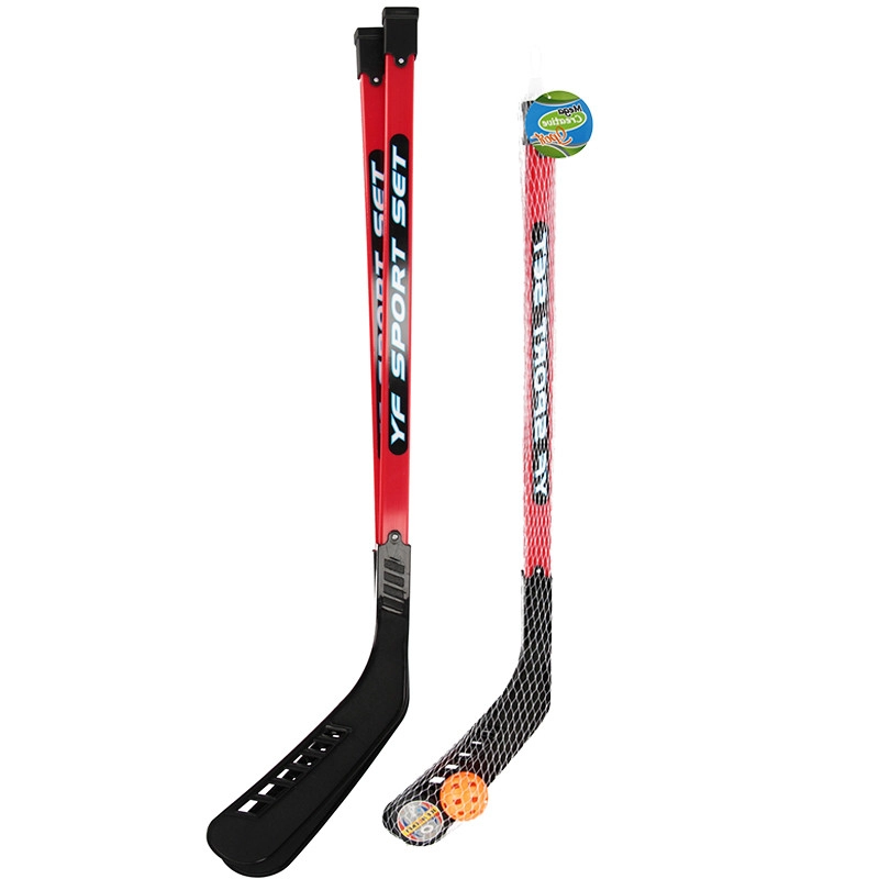 Sada hokejek s míčkem a pukem pro děti