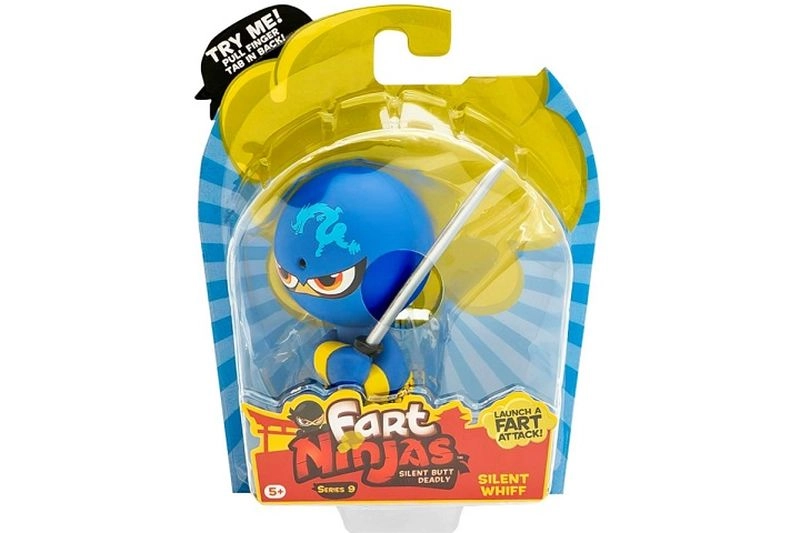 Fart Ninjas figurka se zvukem silent whiff