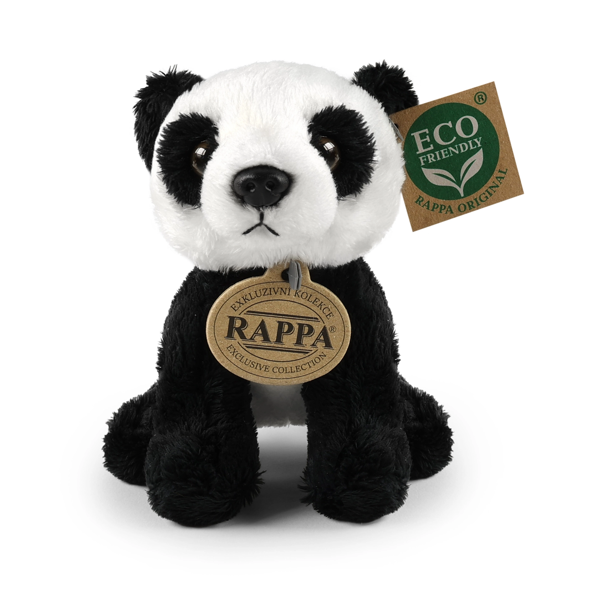 Rappa plyšová panda 13 cm eco-friendly