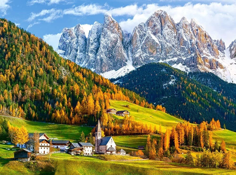 Castorland Kostel svaté Magdaleny Dolomity 2000 dílků