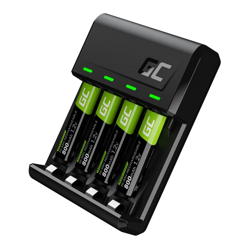 Green Cell GRSETGC02 + 4x AAA 800 mAh