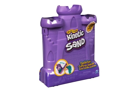 Spin Master Kinetic Sand kufřík Castles hrací písek