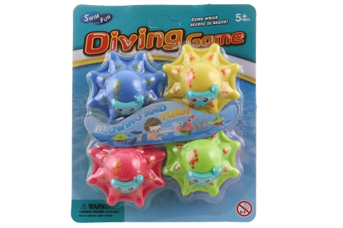 Hvězdičky na potápění – sada 4 ks