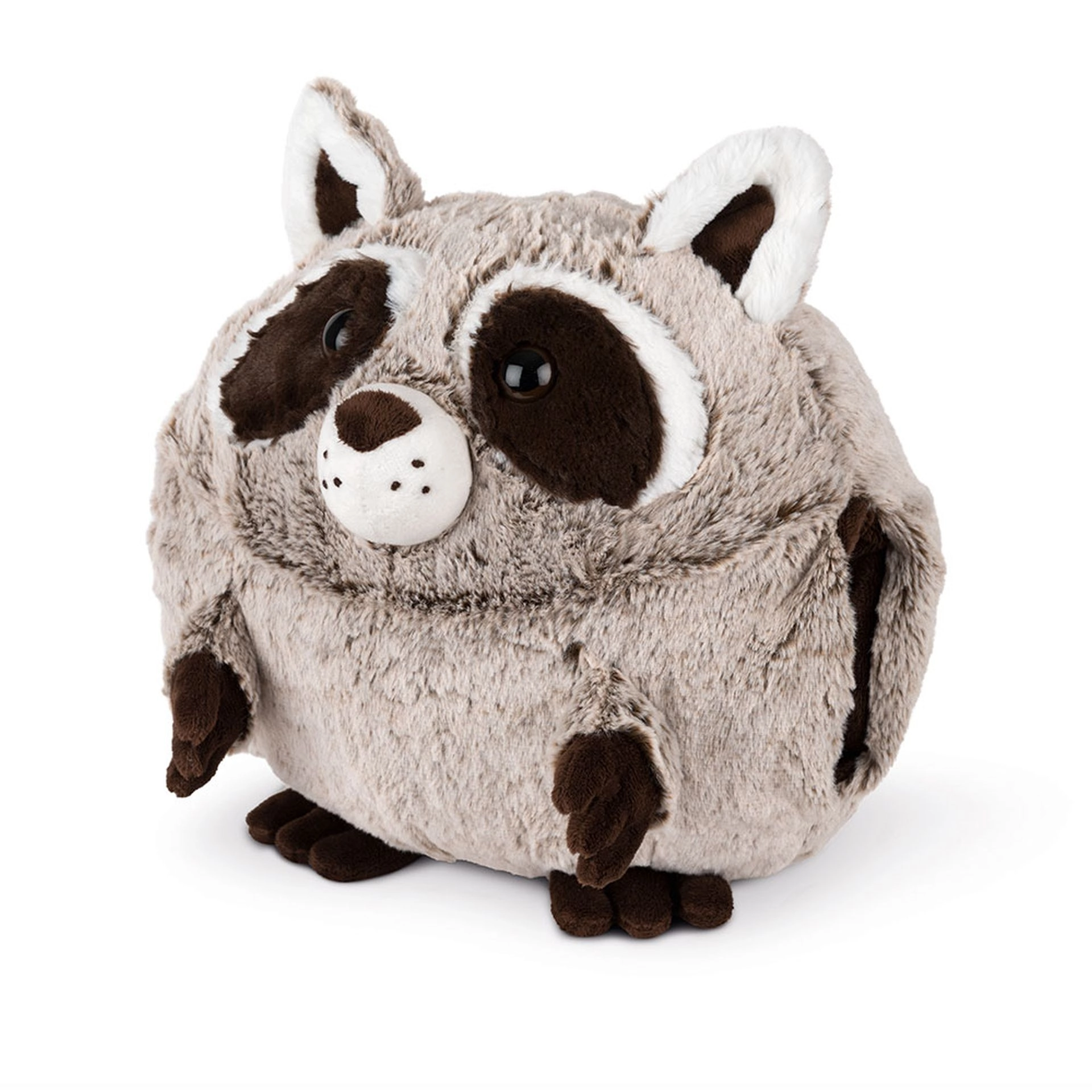 Cozy Noxxiez Hřejivý plyšový polštář mýval 3 v 1