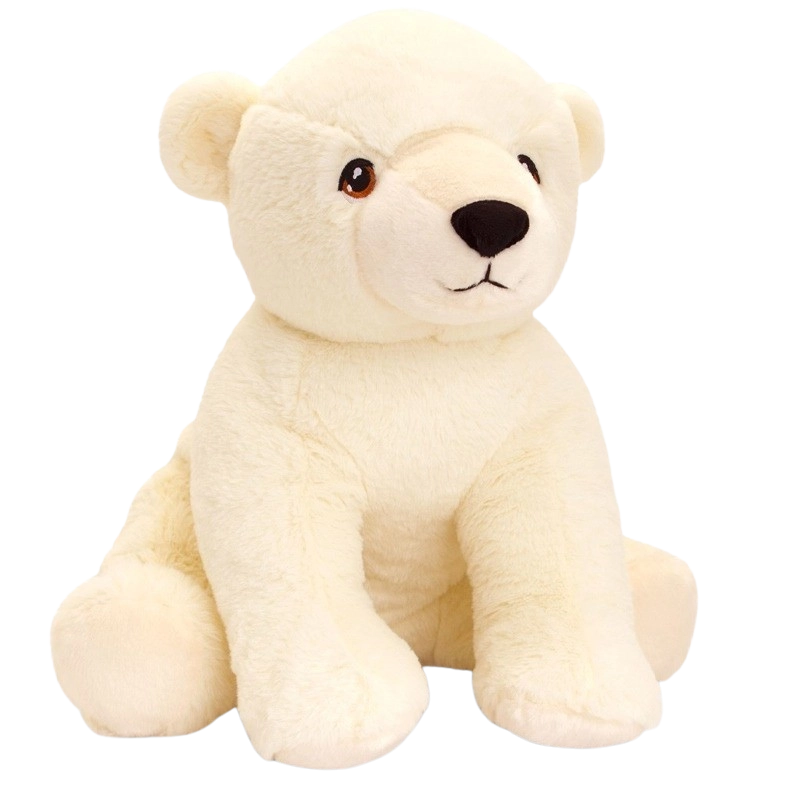 Levně Keel toys plyšový medvěd polární 35 cm