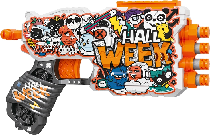 Alltoys Fast pioneer blaster manuální + 12 ks nábojů