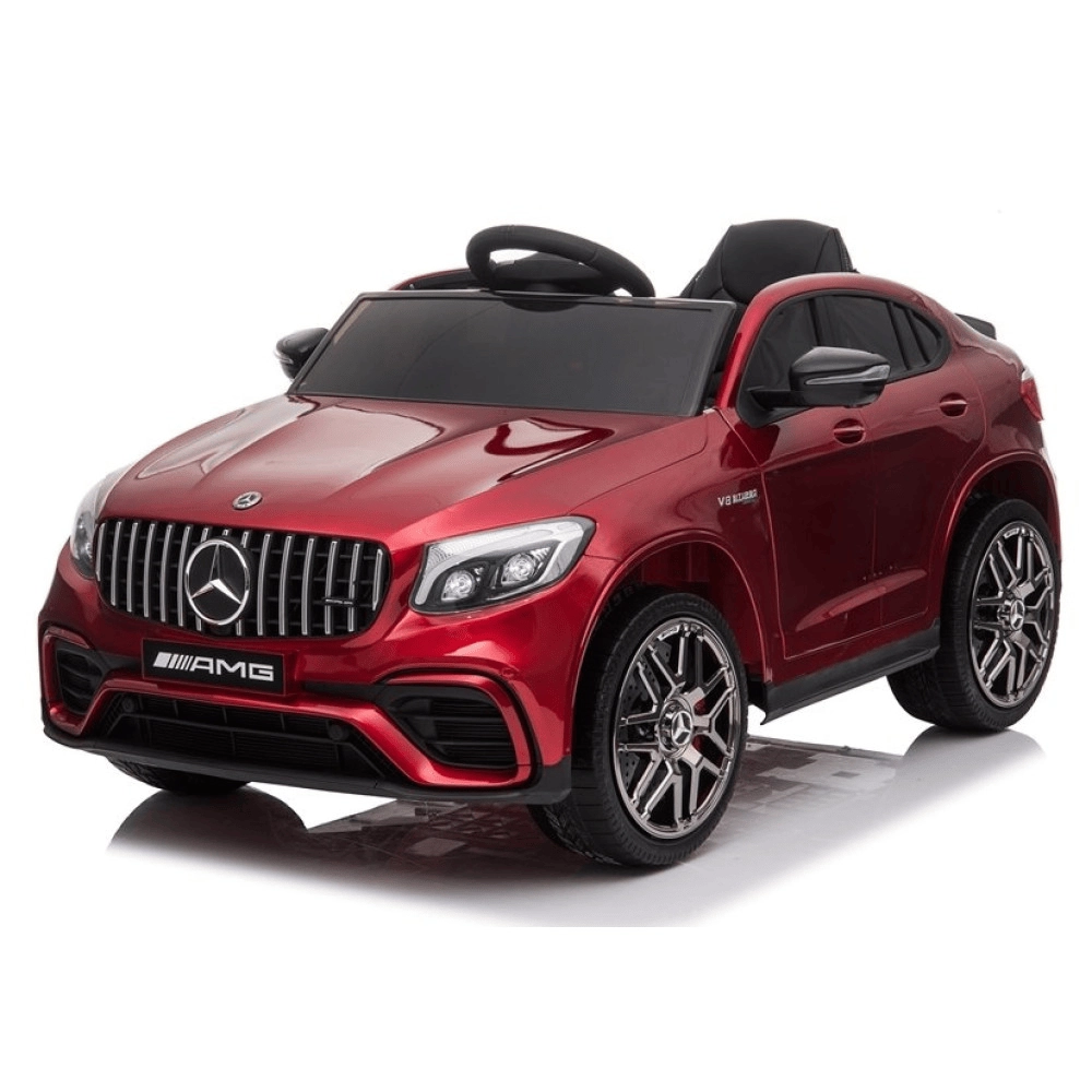 Levně Elektrické autíčko MERCEDES-AMG GLC 63 S Coupe, červené