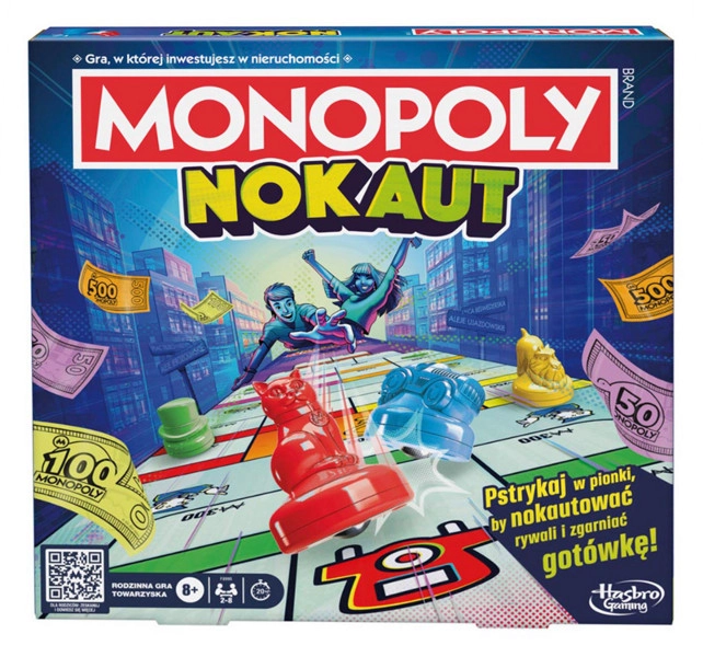 Monopoly Knockout – rodinná stolní hra