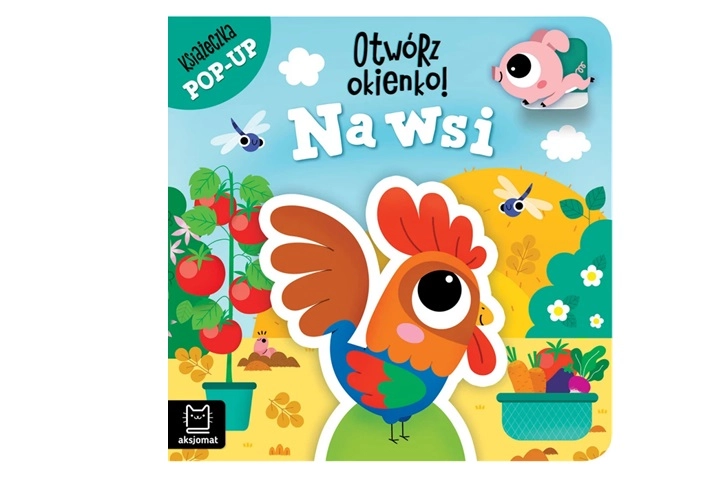 Otwórz okienko! Na vsi – pop-up knížka s okénky