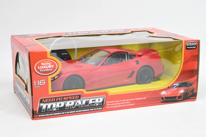 Top Racer rc závodní auto červené 1:16