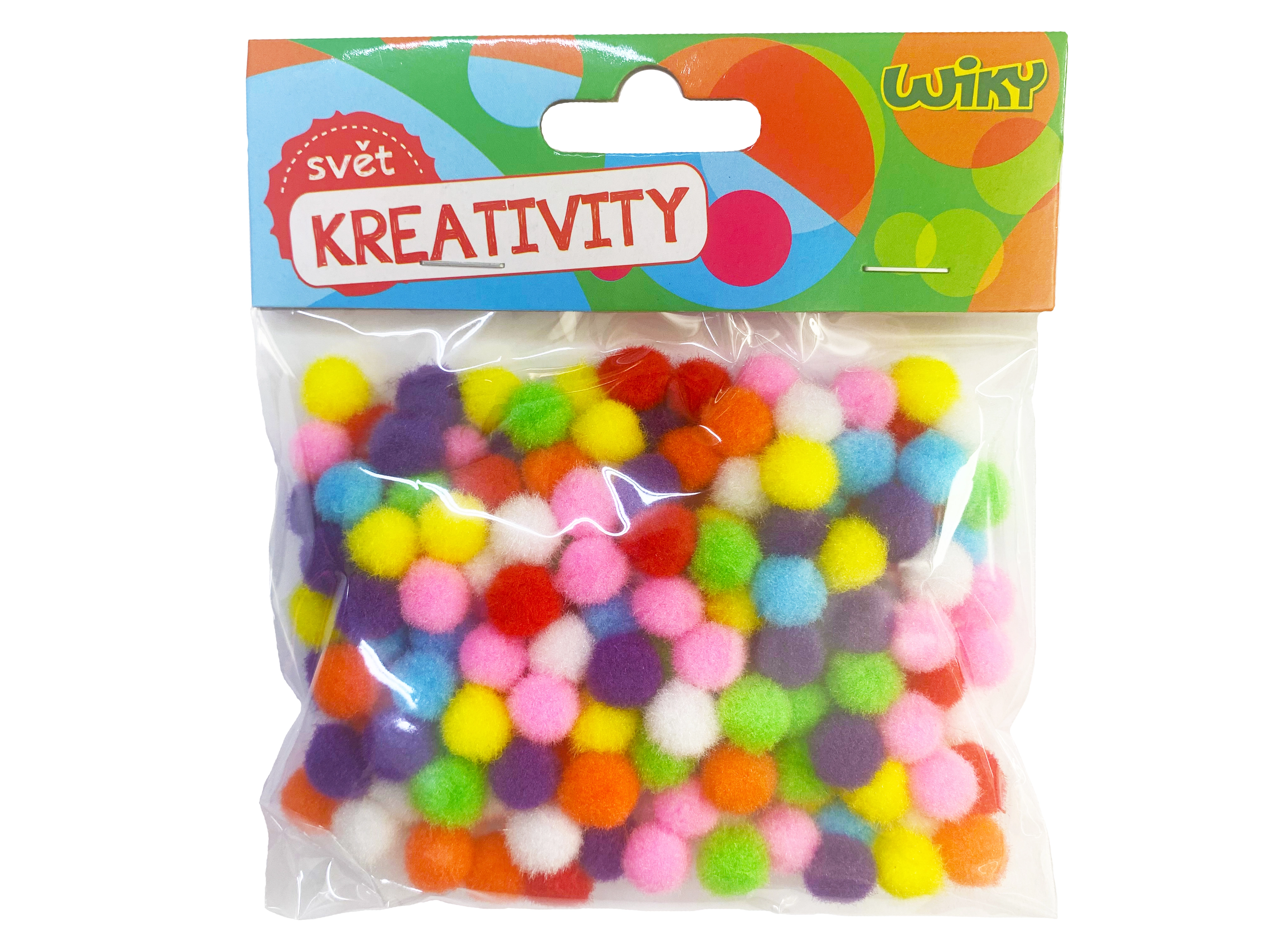 Bambulky Creative, mix barev, třpytivé, APLI