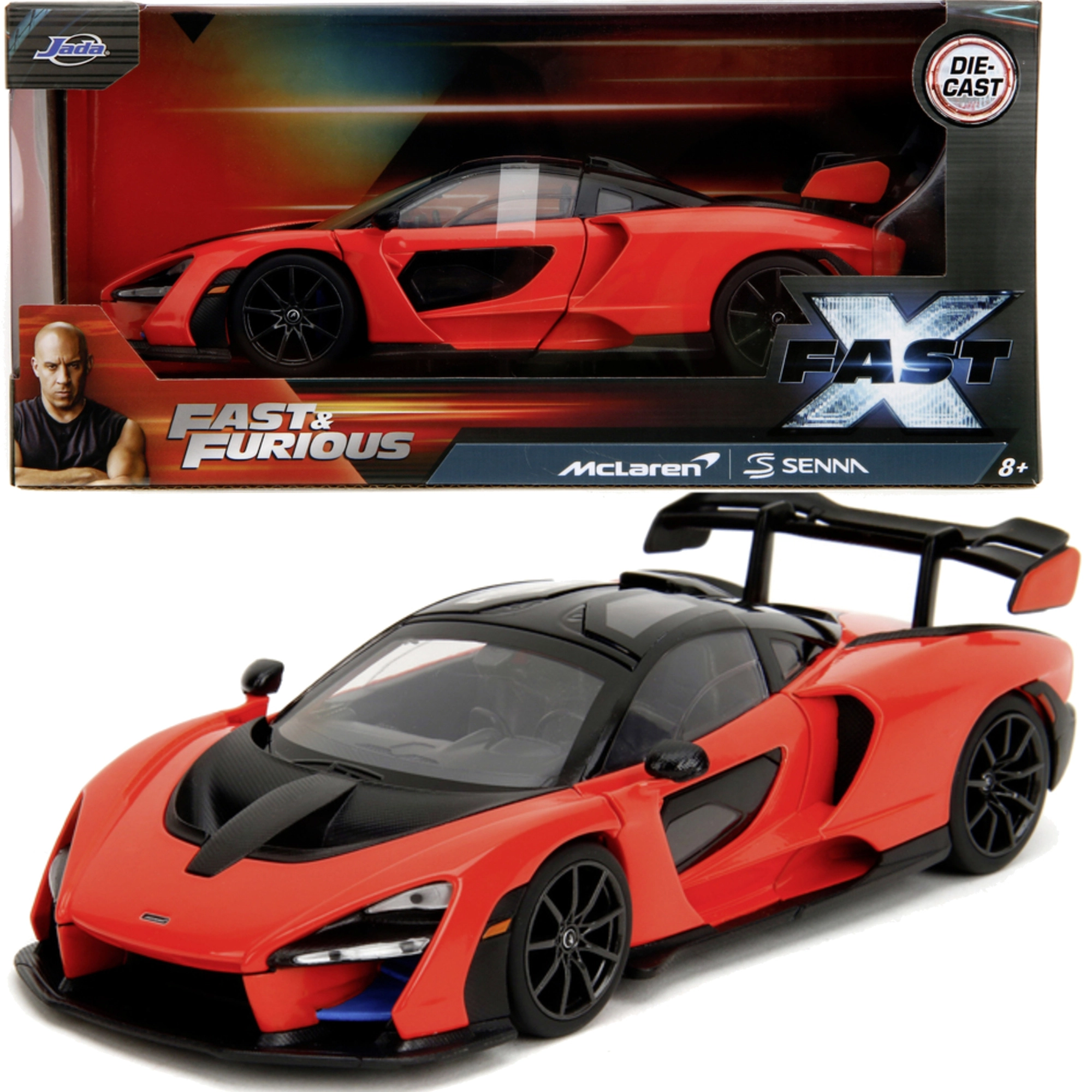 Rychle a zběsile – model auta McLaren Senna 19 cm