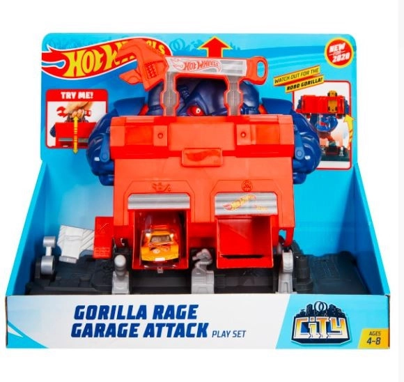 Hot Wheels City past na gorilu s autem