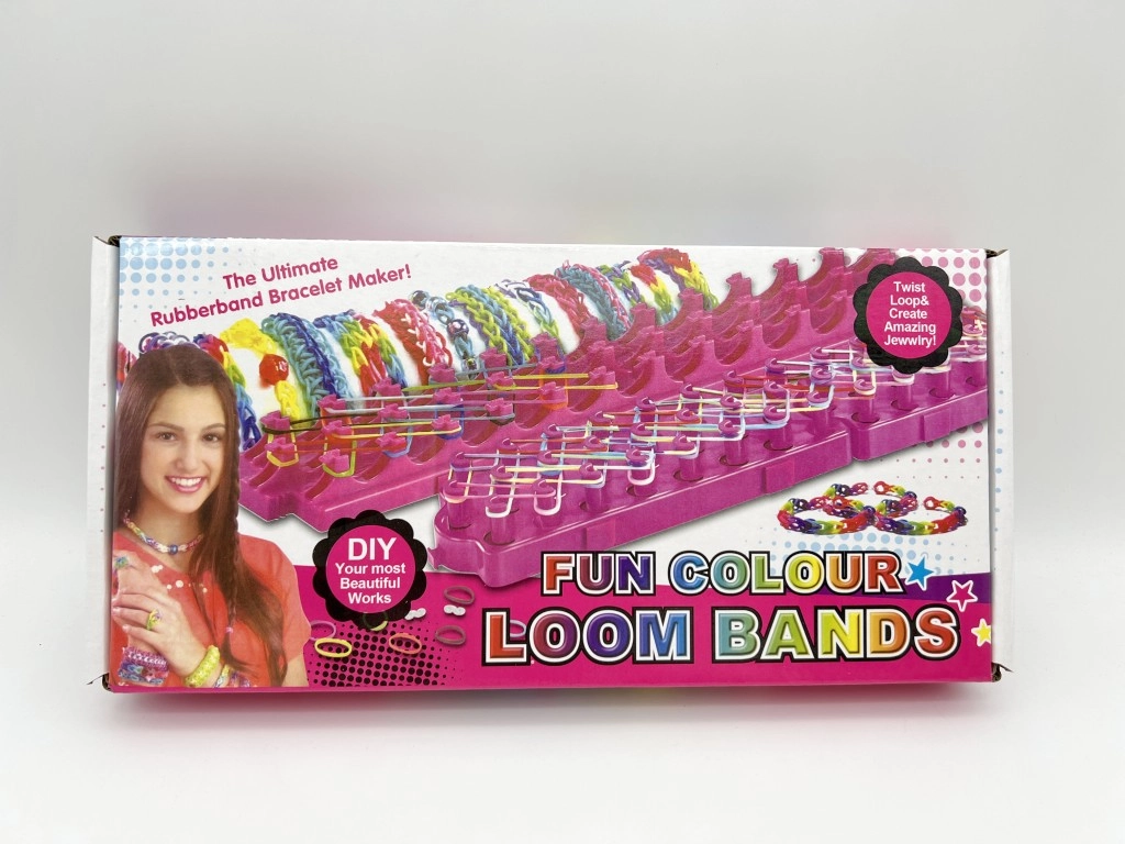 Alltoys Kreativní sada na výrobu náramků Loom Band 600 ks