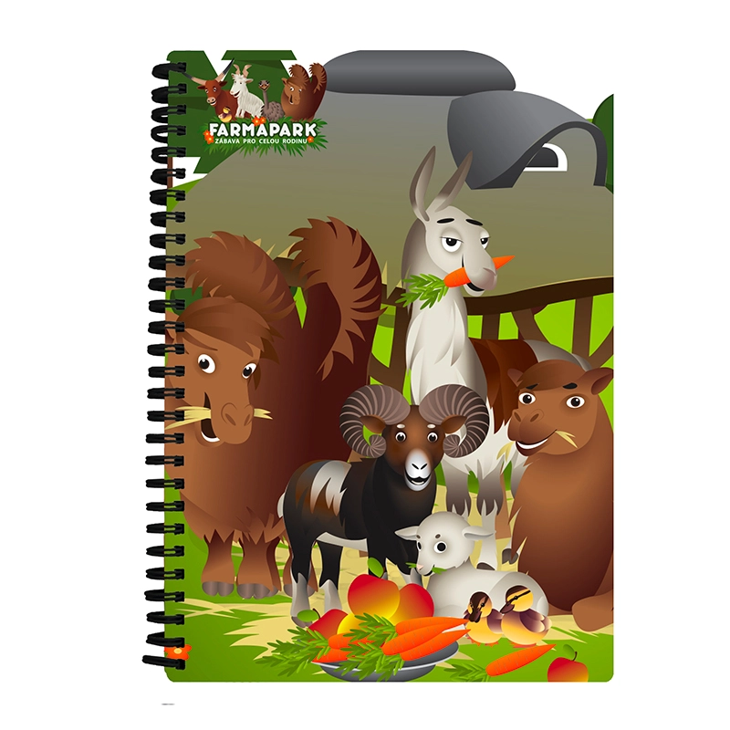 Prime 3D sešit – Farmapark mrkev