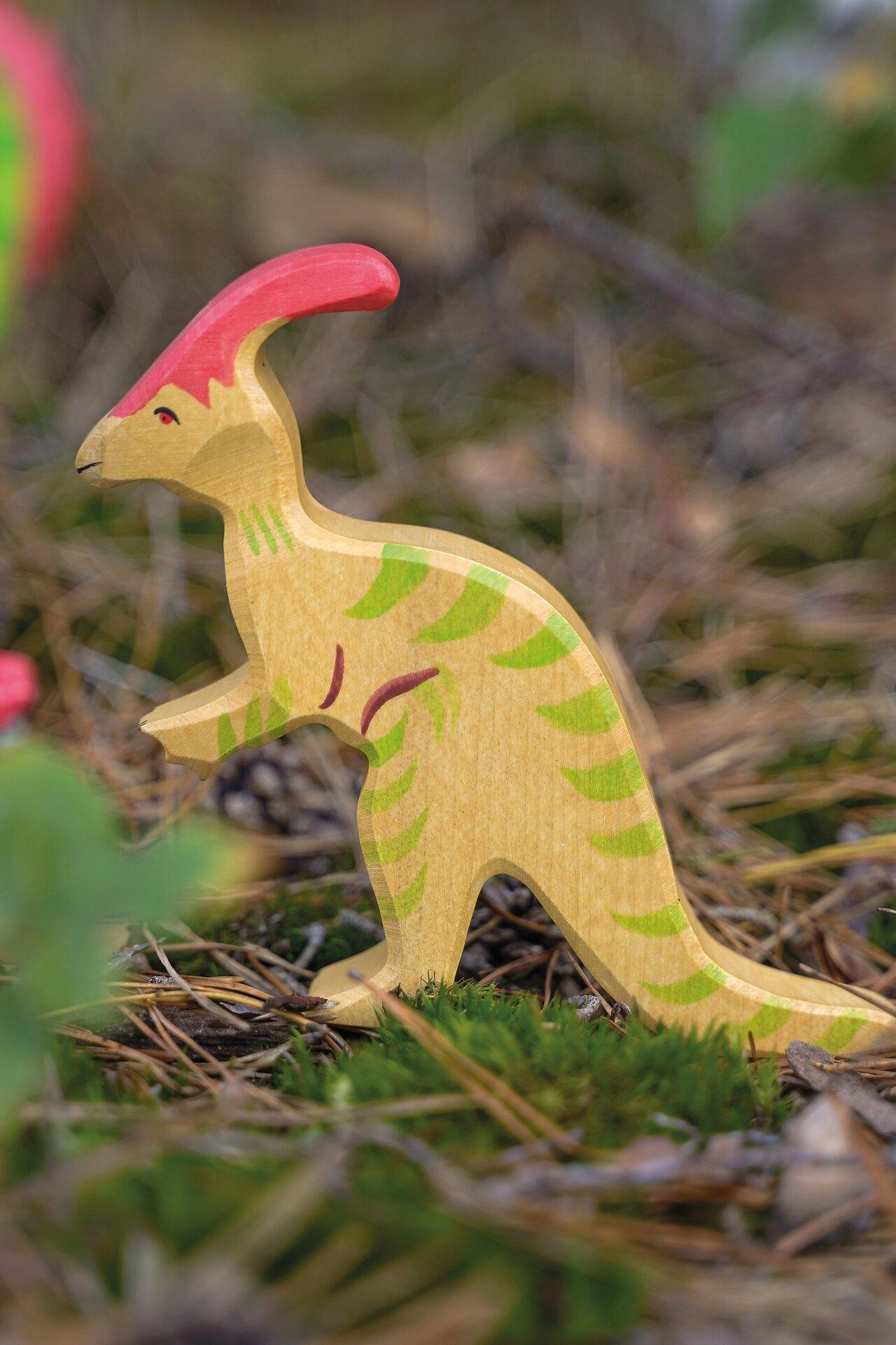 Holztiger - Dřevěný dinosaurus, Parasaurolophus