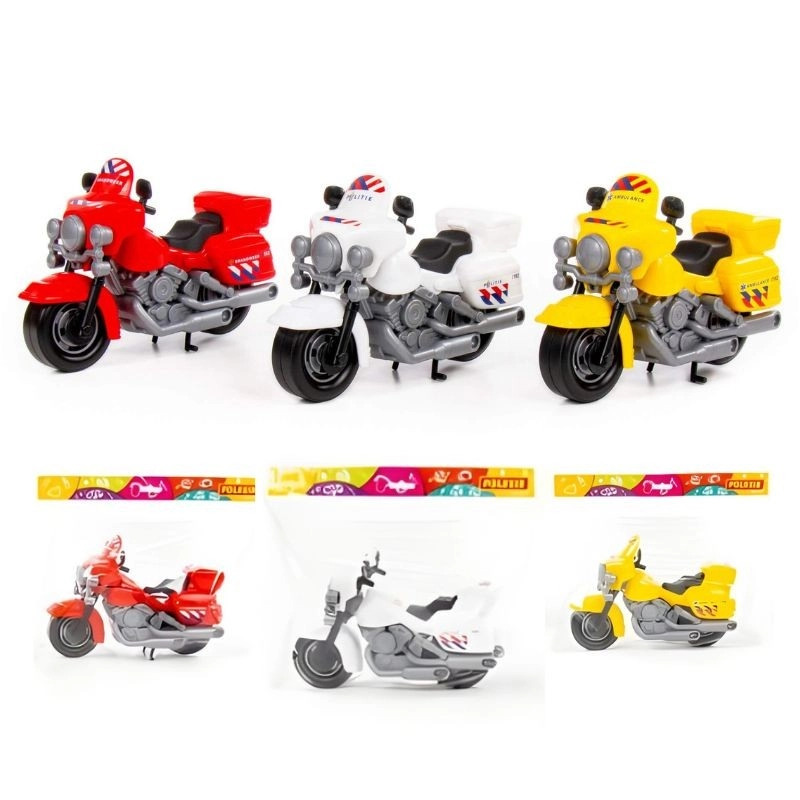 Plastová motorka pro děti – 3 barvy