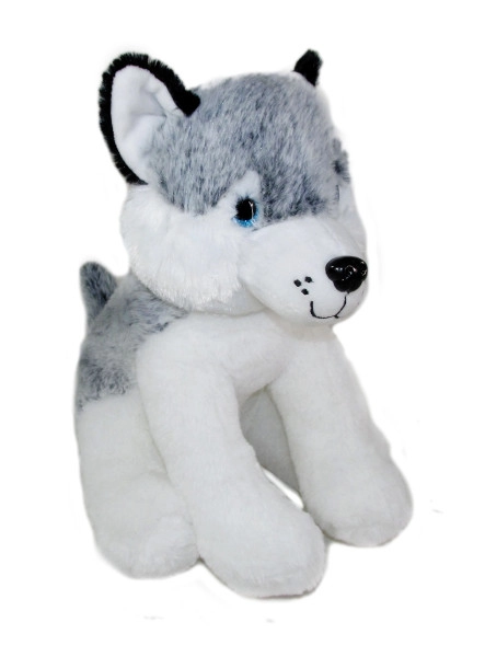 Interaktivní plyšový pes husky 24 cm