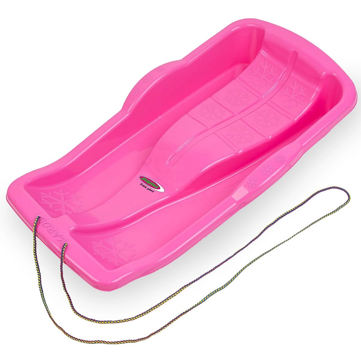 Snow Play dětský bob Karol 80 cm růžový