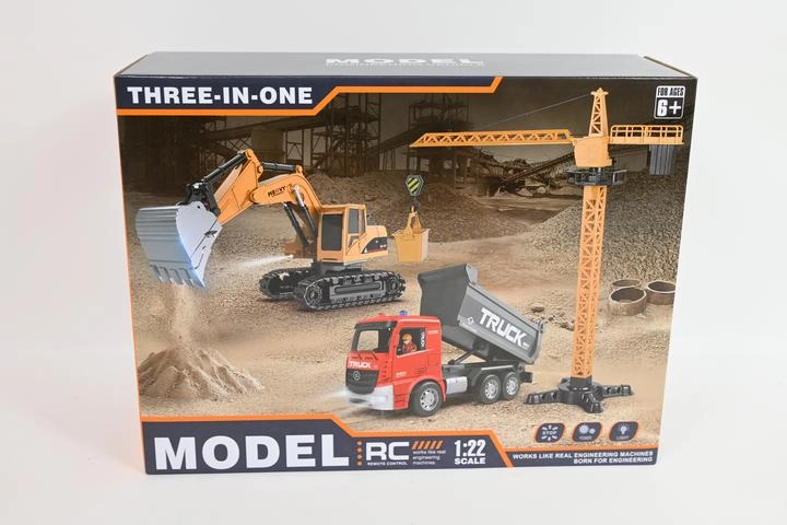 RC stavebnice 3 v 1 s USB nabíjením