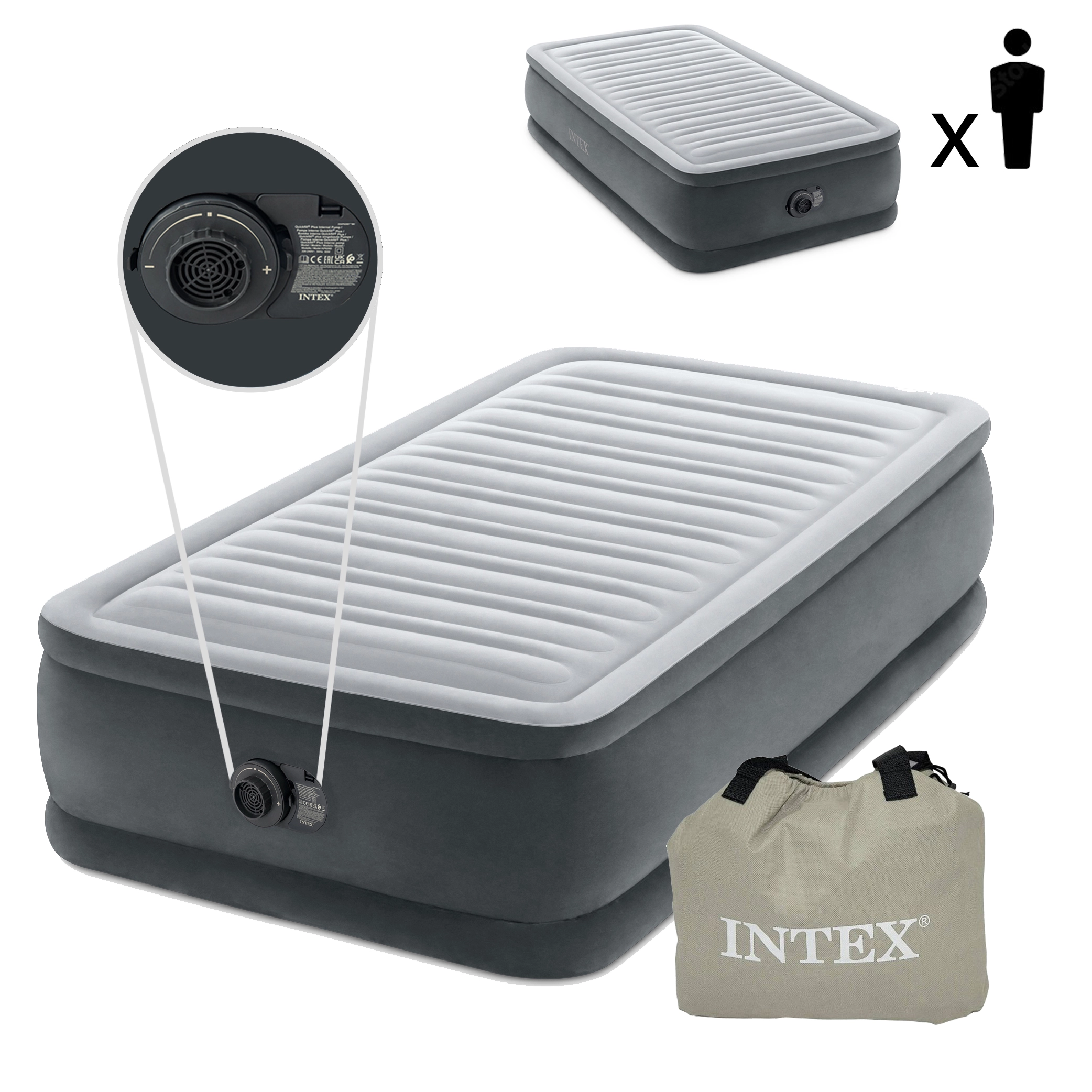 INTEX DELUXE 191 x 99 cm