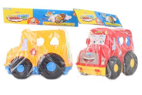 Vkládací auto pro nejmenší, 2 barvy