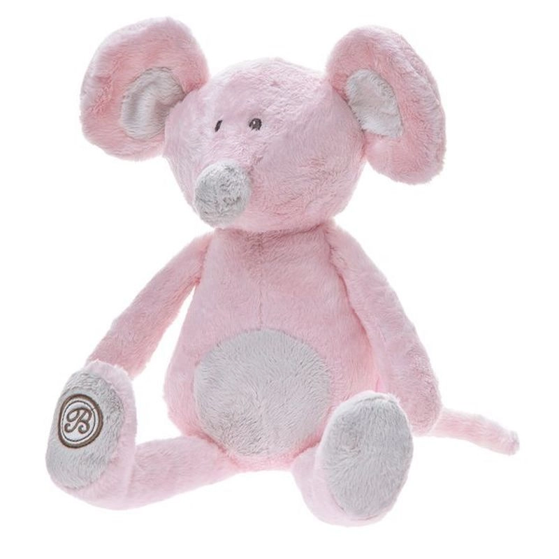 Plyšová myška Lena růžová 25 cm