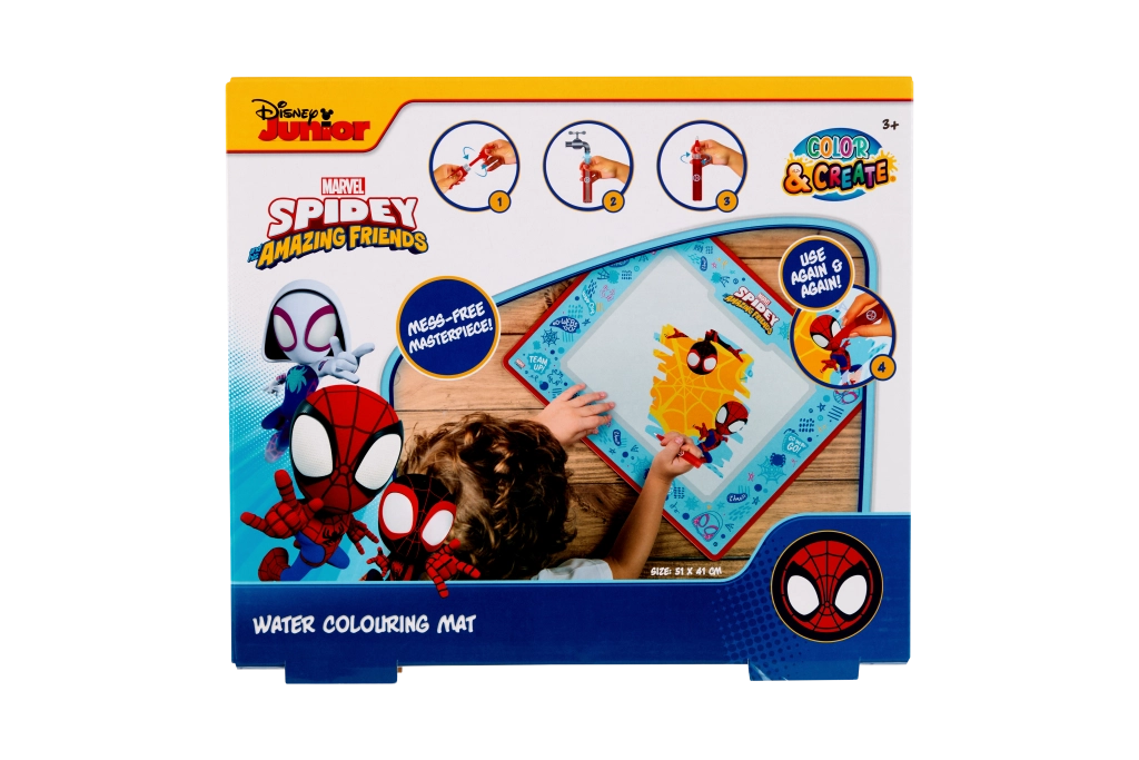kreativní vodní malovací podložka SPIDEY