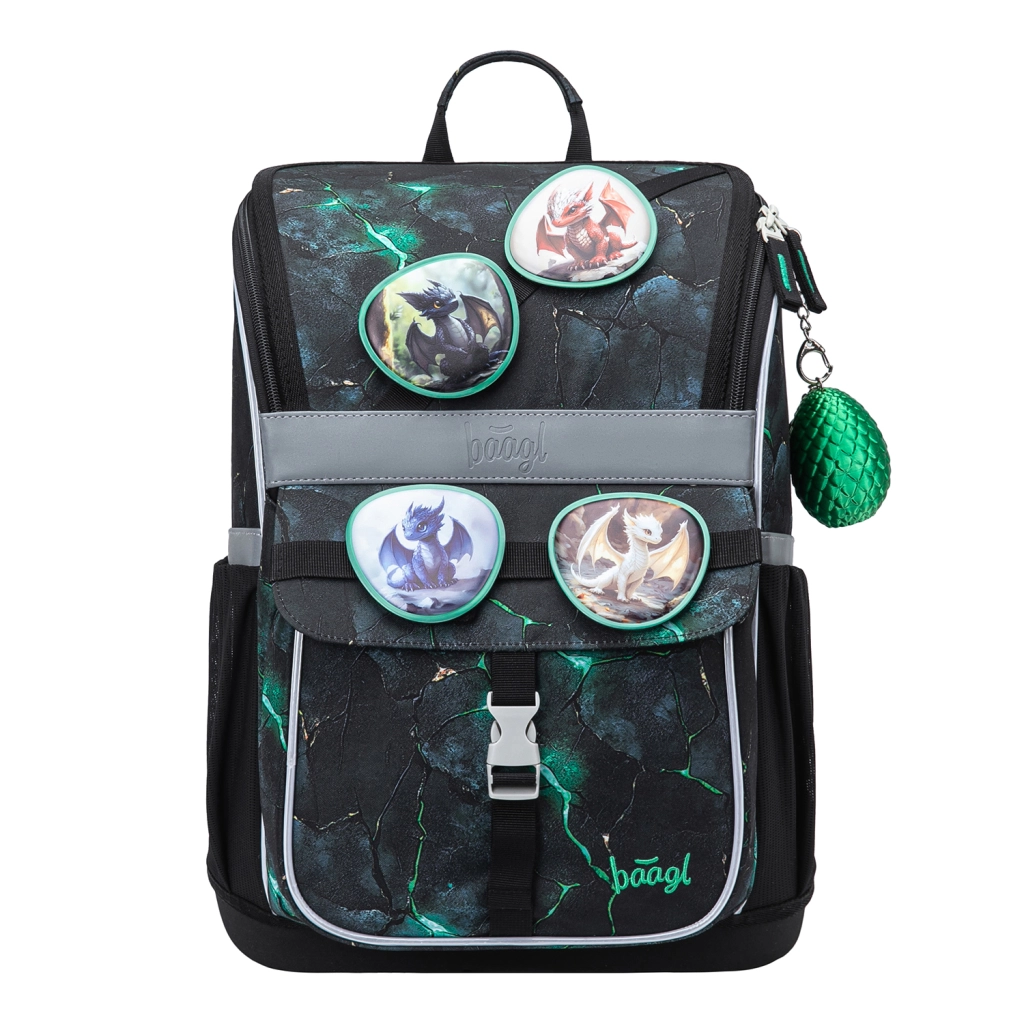 BAAGL Školní aktovka Zippy Draci Presco Group