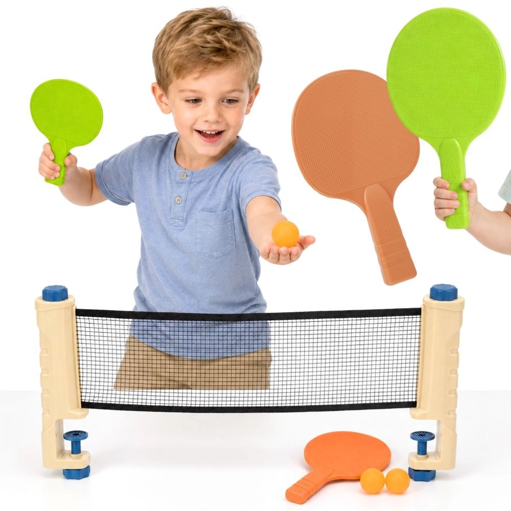 Woopie stolní tenis set s nastavitelnou sítí