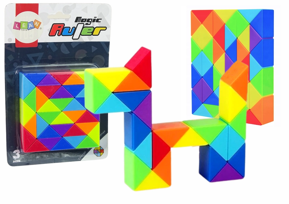 LEAN Toys Snake Puzzle Magic Cube