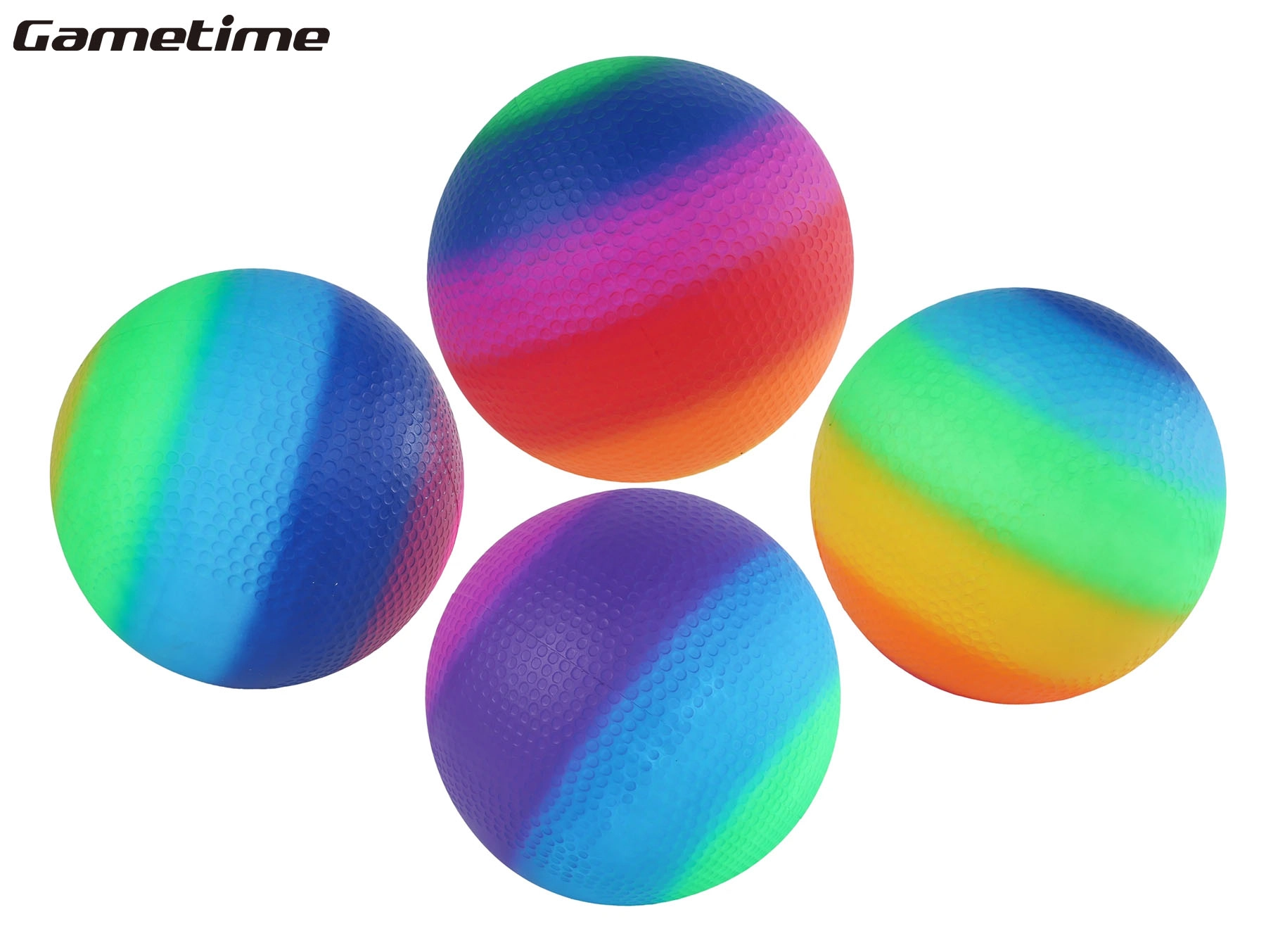 Gametime míč duhový 21 cm pro děti