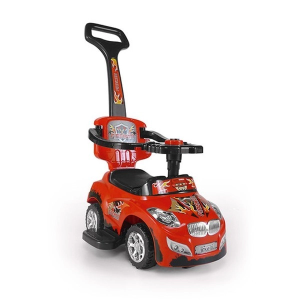 Šťastné vozidlo červené