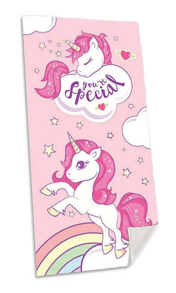Osuška s jednorožcem 70 × 140 cm